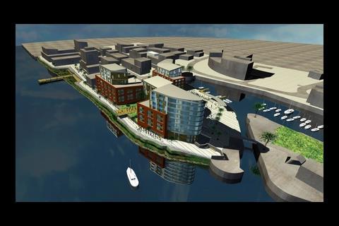 The Environment Agency cites this mixed-use project for Gravesend, Kent, as a model application of the revised PPS25.